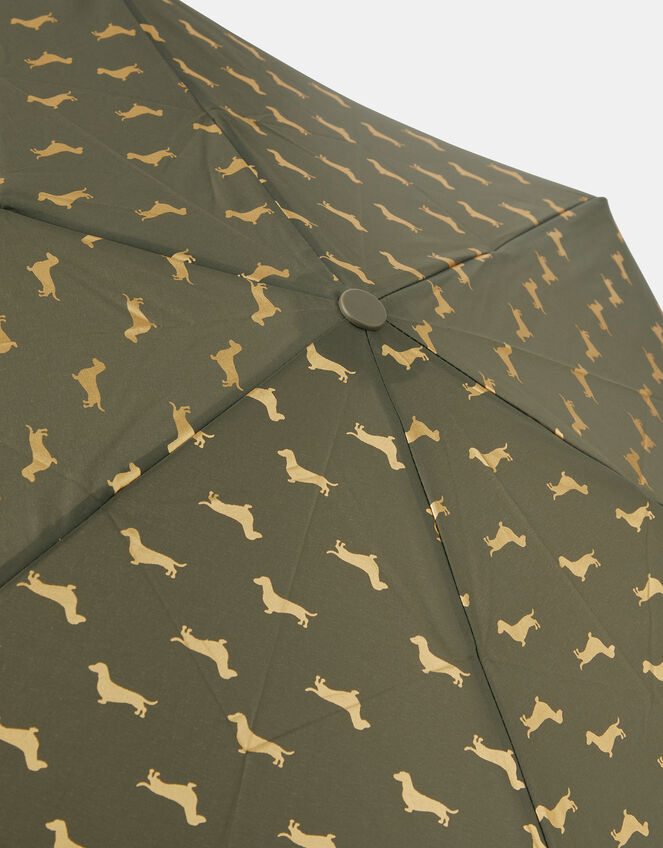 Sausage Dog Print Umbrella, , large