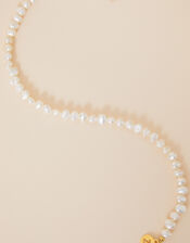 14ct Gold-Plated Pearl Choker, , large