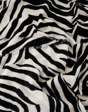 Attie Zebra Blanket Scarf, , large