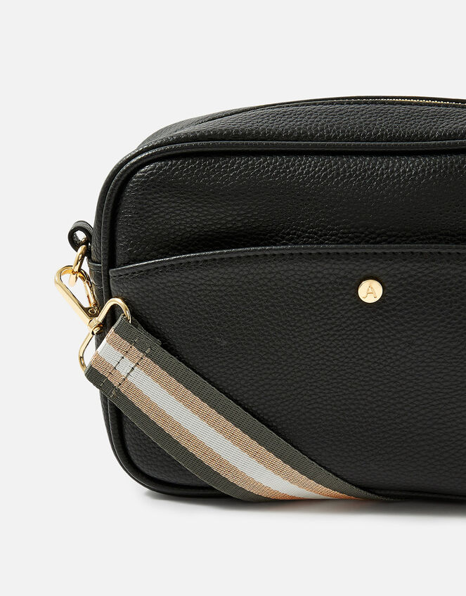 Metallic Stripe Bag Strap Small accessories Accessorize UK