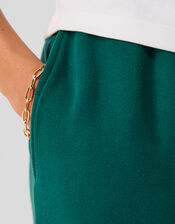 Accessorize x Good Manners Wide Leg Joggers, Green (GREEN), large