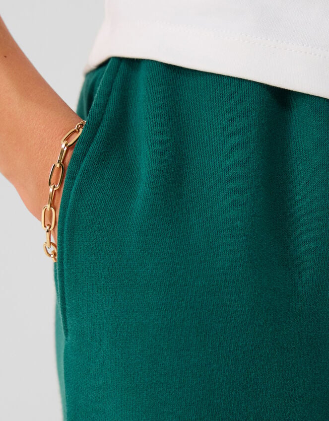 Accessorize x Good Manners Wide Leg Joggers, Green (GREEN), large
