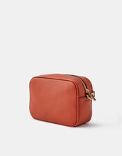 Zip Front Crossbody Bag, , large