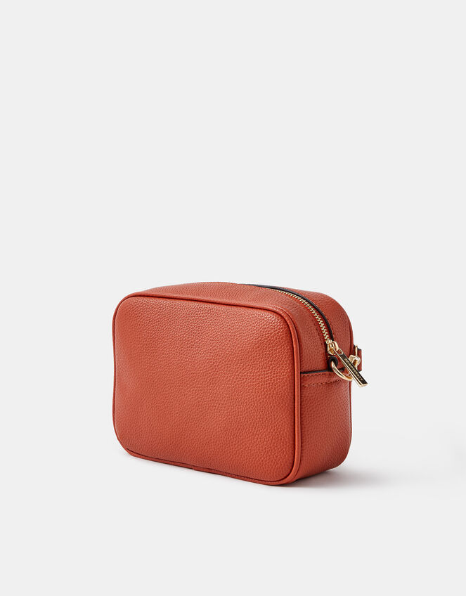 Zip Front Crossbody Bag, , large