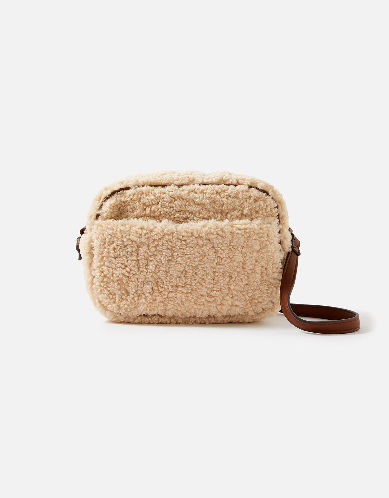 Sheepskin online crossbody bag