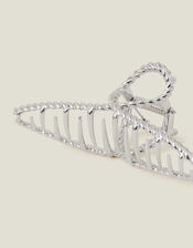 Twisted Metal Claw Clip, Silver (SILVER), large