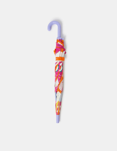 Floss & Rock Girls Heart Print Colour Changing Umbrella, , large