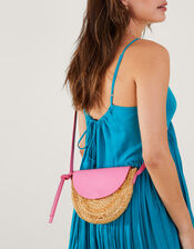 Jute Flap Cross-Body Bag, , large