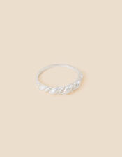 Sterling Silver Punk Ring, Silver (ST SILVER), large