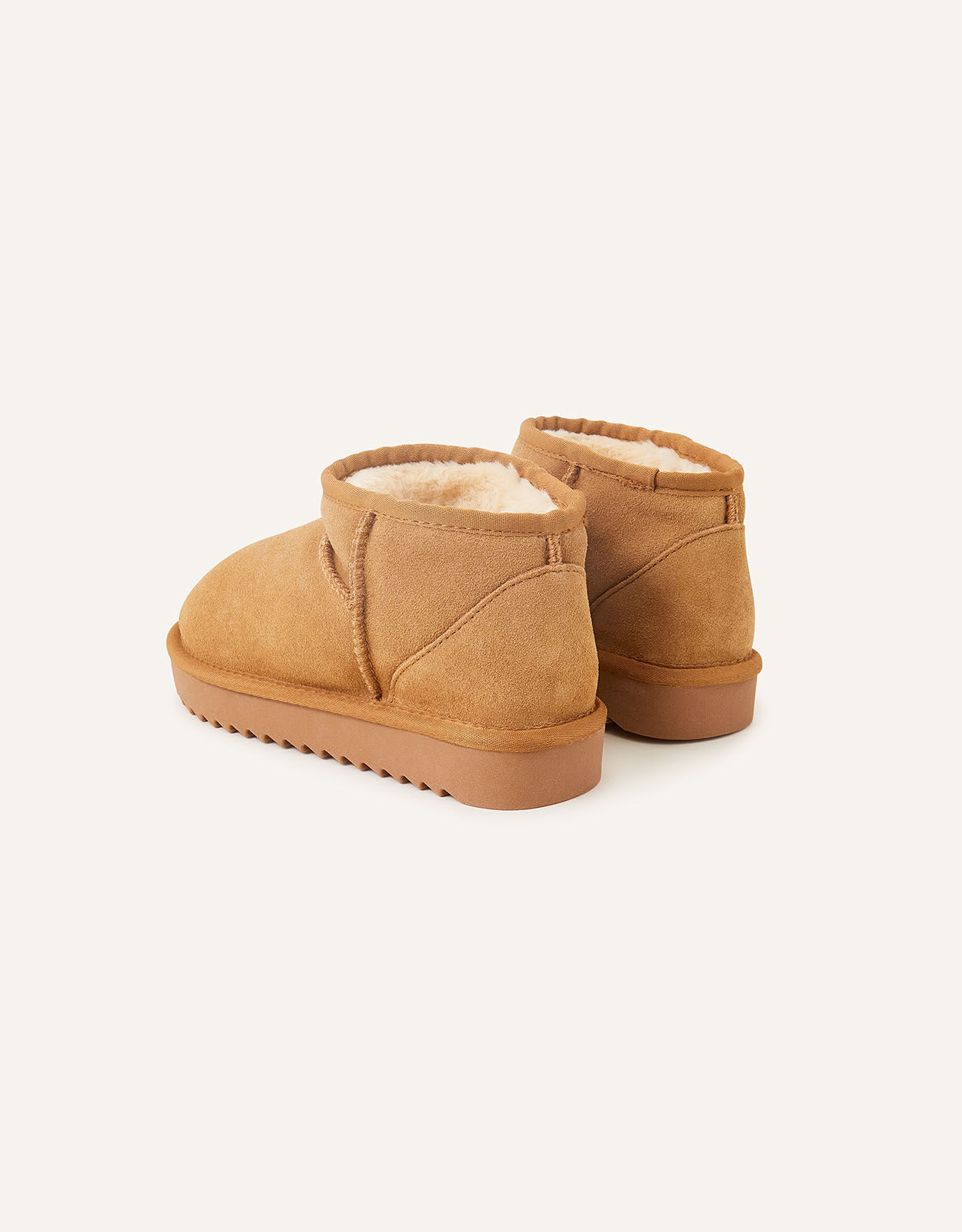 Mini Suede Boots Tan Boots Accessorize UK
