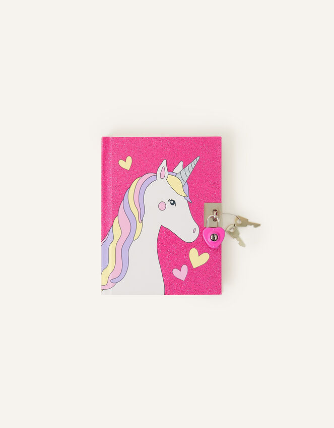 Unicorn Lockable Journal, , large