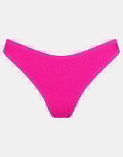 Crinkle Bikini Bottoms, Pink (PINK), large
