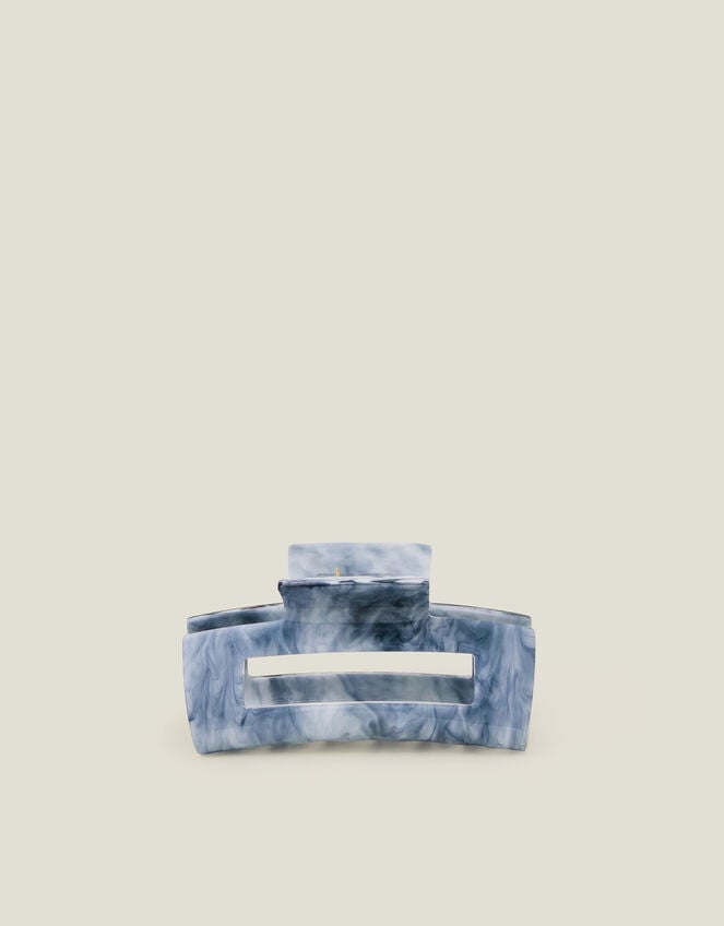 Rectangular Marbled Claw Clip, , large