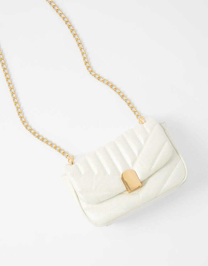 Chain Strap Quilted Bag, , large