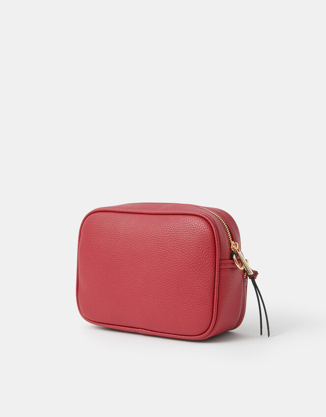 Double Zip Camera Bag, Red (RED), large