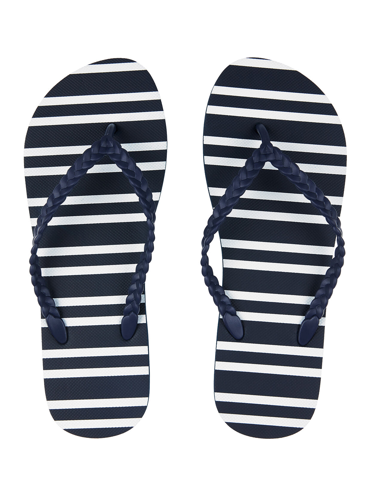 Nautical Stripe Flip Flops Blue Flip flops Accessorize ROI