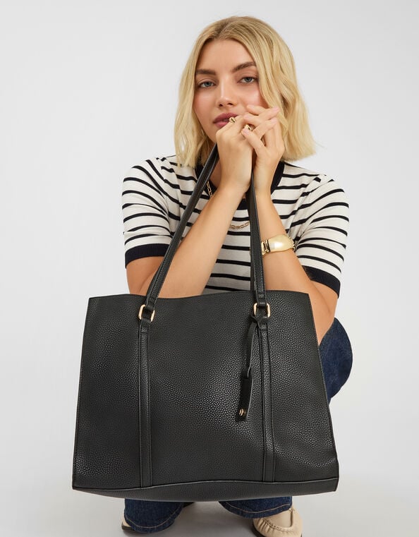 Double Zip Tote Bag, , large