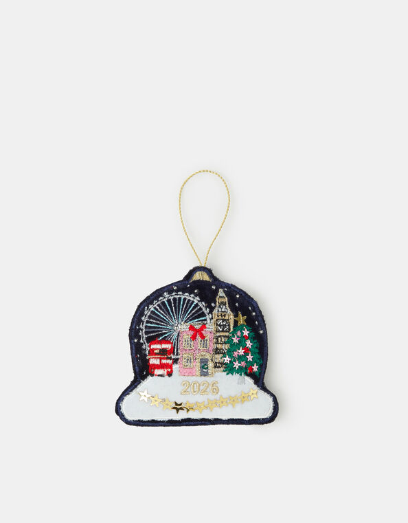 2026 London Snow Globe Christmas Tree Decoration, , large