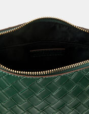 Woven Crossbody Bag, , large