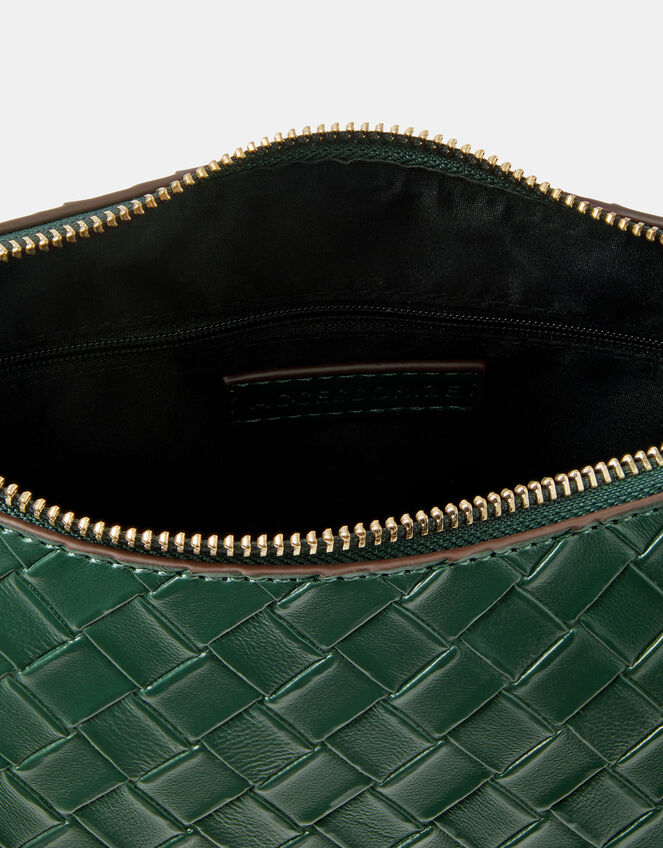 Woven Crossbody Bag, , large