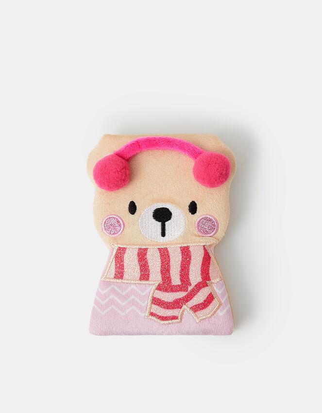 Girls Winter Bear Notebook, , large