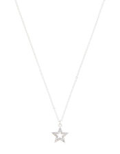 Pavé Star Pendant Necklace, , large