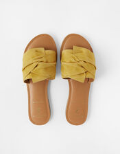 Perth Twist Sliders, Yellow (OCHRE), large