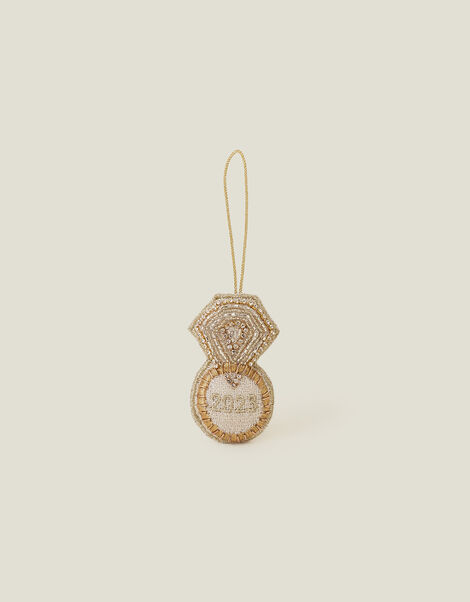 Embellished Engagement Ring Hanging Decoration, , large