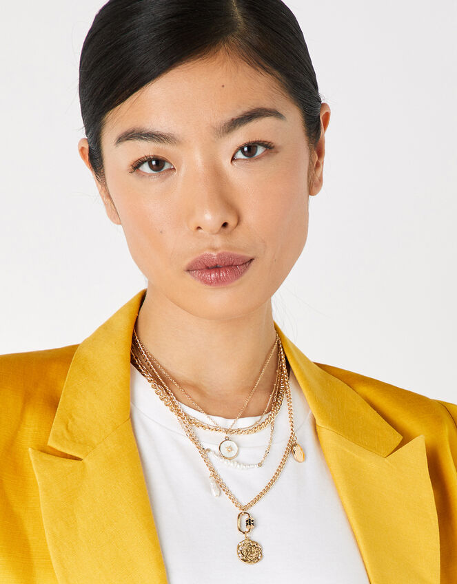 Charmy Layered Necklace, , large