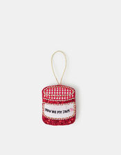 Jam Jar Christmas Tree Decoration, , large