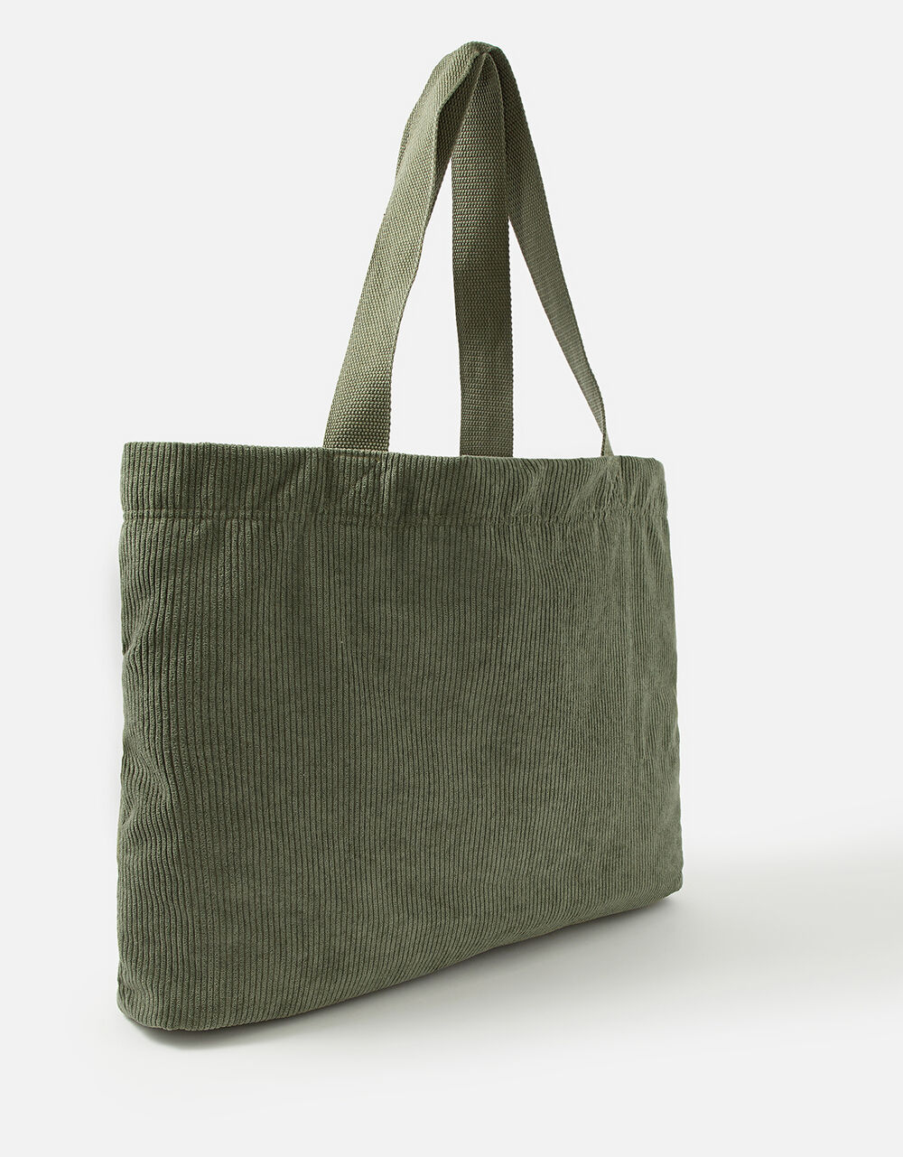 Cord Shopper Bag Green Tote & Shopper bags Accessorize Global