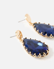 Blue Harvest Fancy Gem Drop Earrings, , large