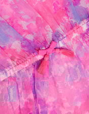 Girls Tie-Dye Kaftan, Multi (BRIGHTS MULTI), large