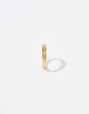 Gold-Plated Rope Band Ring, Gold (GOLD), large