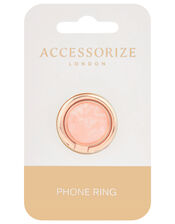 Resin Phone Ring, Gold (ROSE GOLD), large