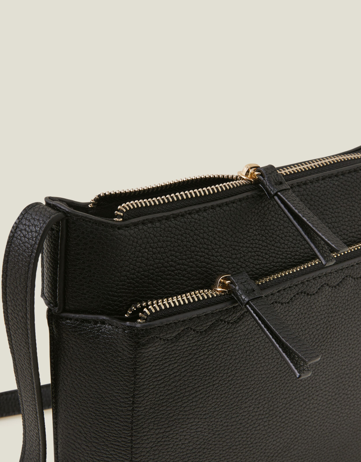 Classic Messenger Bag Black Crossbody Bags Accessorize UK