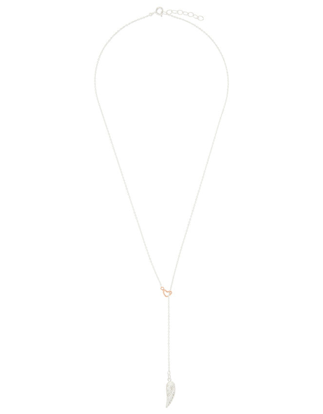 Sterling Silver Pendant Necklace, , large