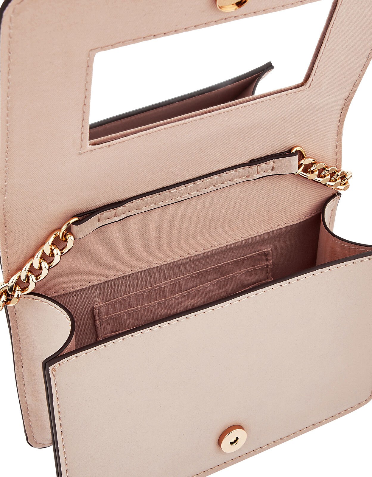 Shoulder bag with built in clearance wallet