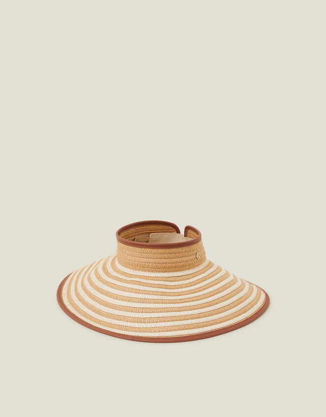 Large Stripe Sun Visor, , large
