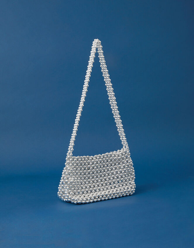 Beaded Shoulder Bag, , large