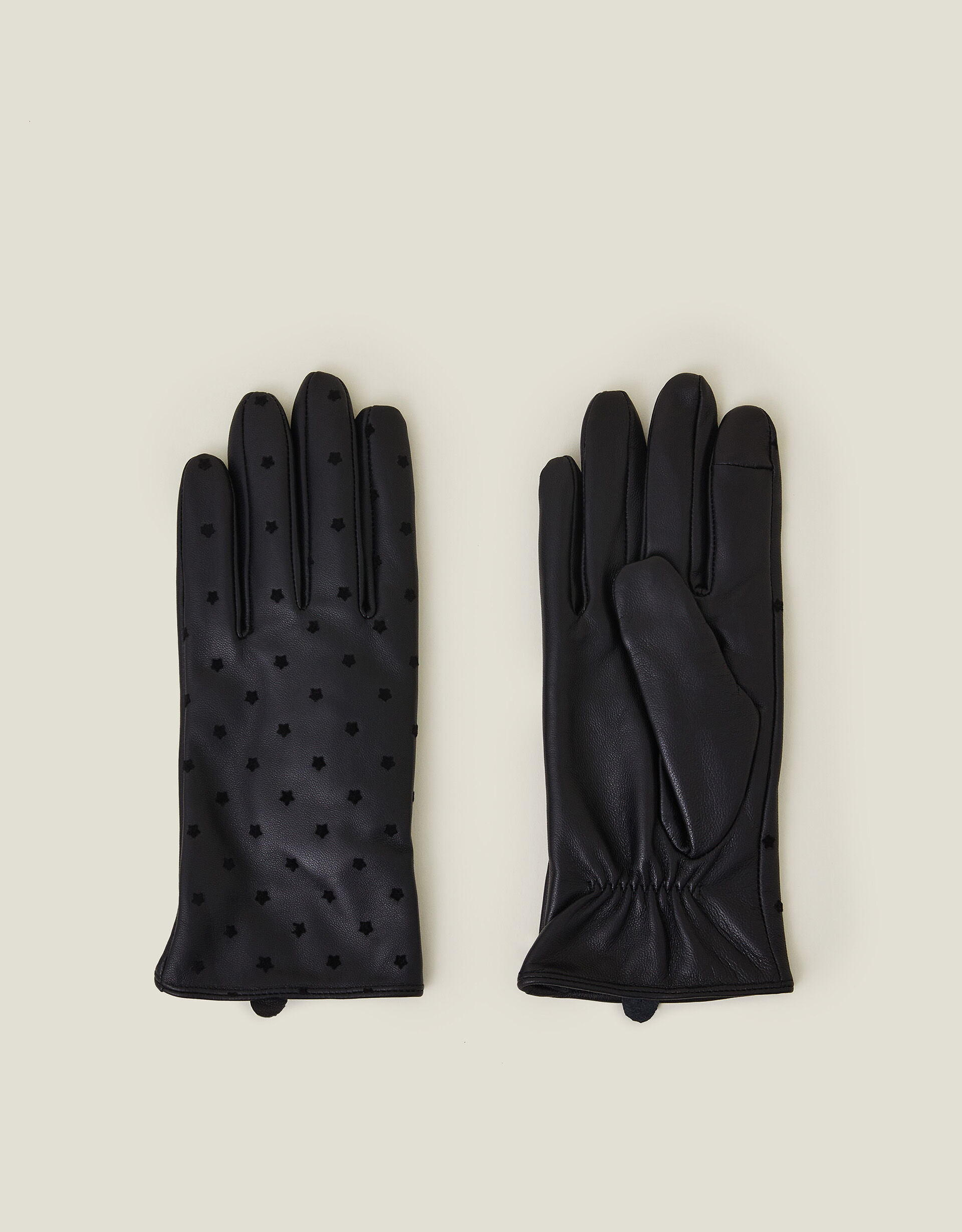 Black Gloves for Women Fingerless Gloves Mittens Knitted Touchscreen Gloves Accessorize UK