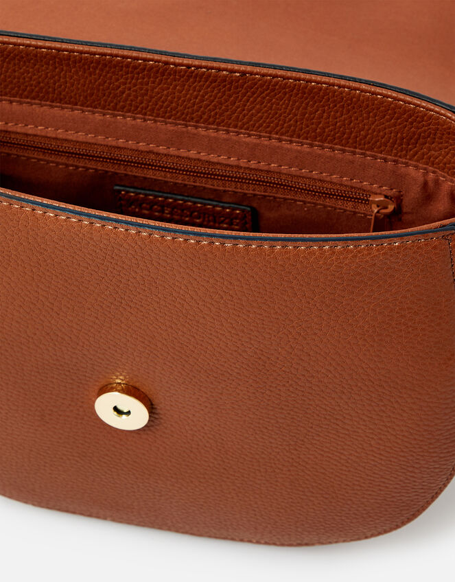 Nicola Saddle Cross-Body Bag , , large