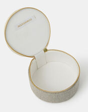 Small Bead Shell Jewellery Box, , large