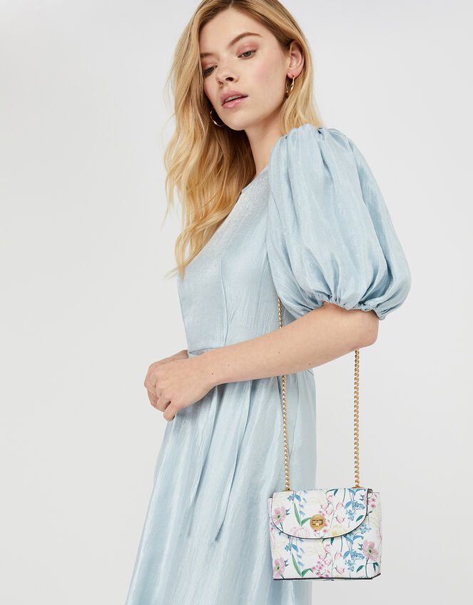 Meghan Floral Cross-Body Bag, , large