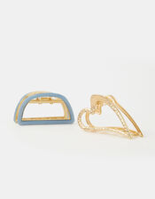 2-Pack Cut Out Metal Claw Clips, , large