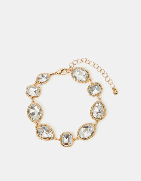 Molten Crystal Stone Bracelet, , large