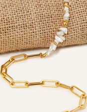 14ct Gold-Plated Keshi Pearl Necklace, , large