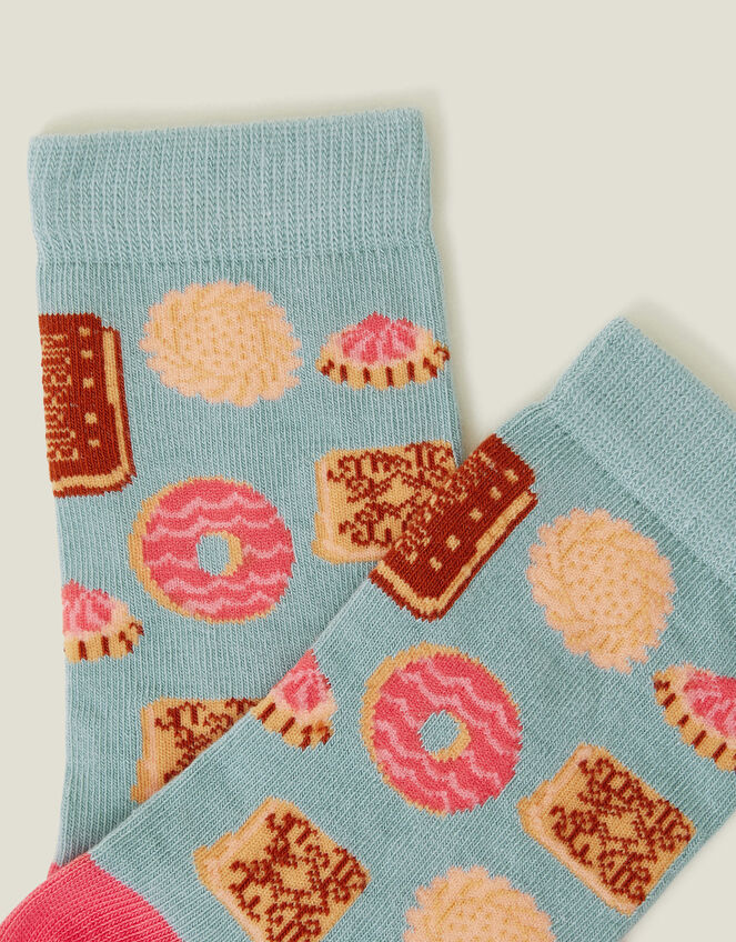Biscuit Print Socks, , large
