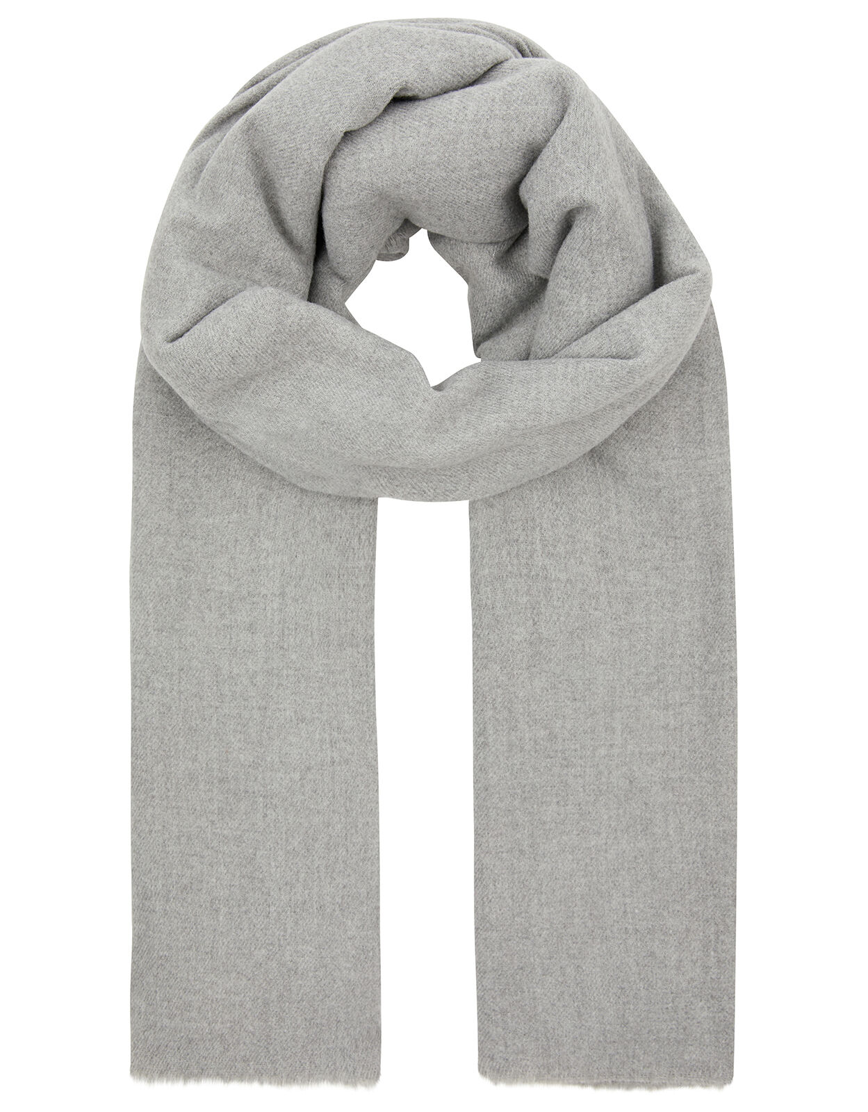 Wells Supersoft Blanket Scarf Grey