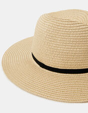 Woven Panama Hat, , large